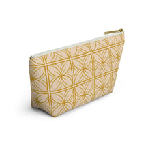 Load image into Gallery viewer, Lani Accessory Pouch w T-bottom (Yellow)

