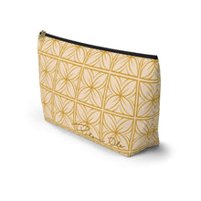 Load image into Gallery viewer, Lani Accessory Pouch w T-bottom (Yellow)
