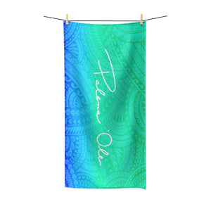 Ocean Polycotton Towel