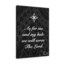 Load image into Gallery viewer, Scripture Canvas Gallery Wraps (Black)
