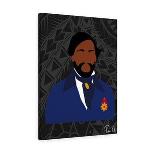 King Kamehameha III Canvas Gallery Wraps (Black)