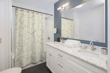 Load image into Gallery viewer, Kalo Shower Curtain (Green/White)
