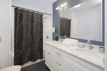 Load image into Gallery viewer, Tribal Shower Curtain (Gray)
