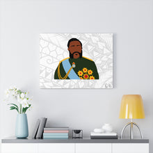 Load image into Gallery viewer, King Kalākaua Canvas Gallery Wraps (White)
