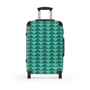 ‘Io Script Suitcase (Teal)