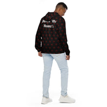 Load image into Gallery viewer, Red Kahili Windbreaker (back print)
