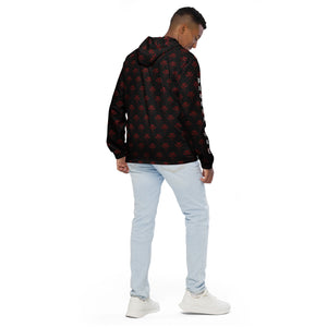 Red Kahili Windbreaker (sleeve print)