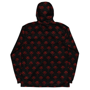 Red Kahili Windbreaker (sleeve print)