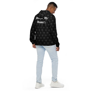 Gray Kahili Windbreaker (back print)
