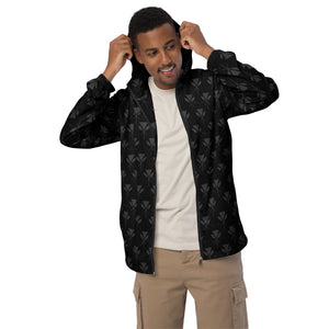 Gray Kahili Windbreaker (back print)