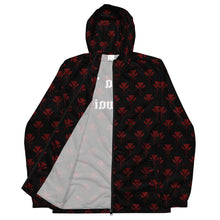 Load image into Gallery viewer, Red Kahili Windbreaker (back print)
