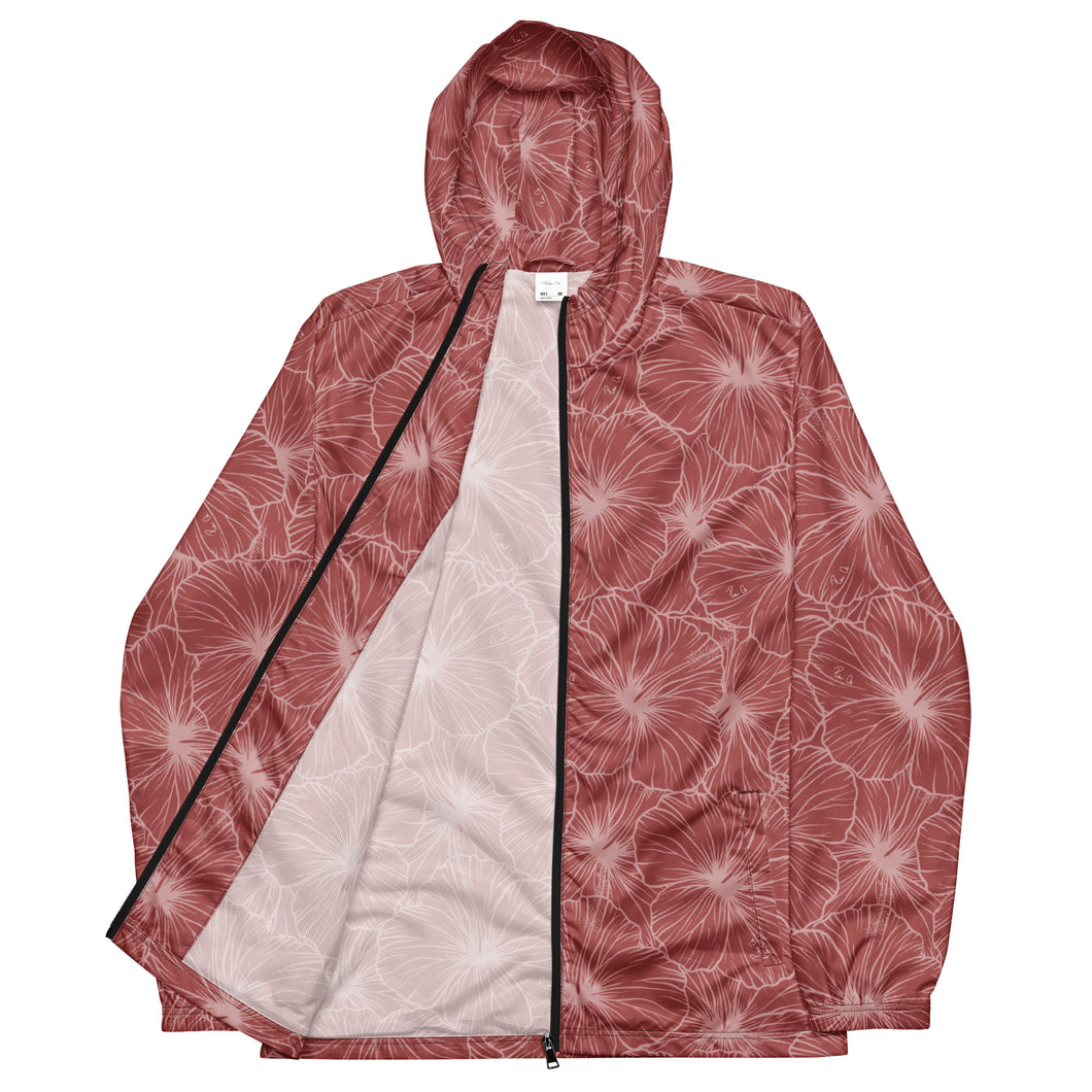 Hibiscus windbreaker (Light Pink)