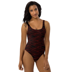 NALU One-Piece Swimsuit (Red)
