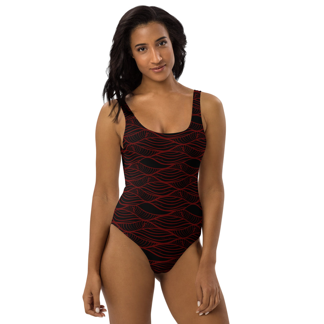 NALU One-Piece Swimsuit (Red)