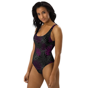 Laua’e One-Piece Swimsuit (Purple)