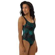 Load image into Gallery viewer, Laua’e One-Piece Swimsuit (Teal)
