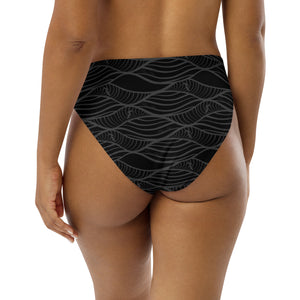 NALU high-waisted bikini bottom (Gray)