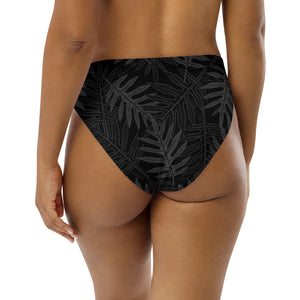 Laua’e high-waisted bikini bottom (Gray)
