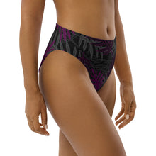 Load image into Gallery viewer, Laua’e high-waisted bikini bottom (Purple)
