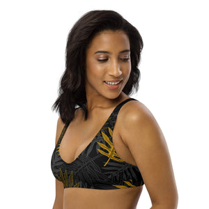 Laua’e bikini top (Yellow)