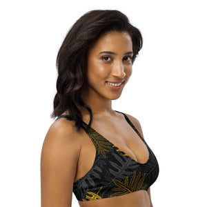 Laua’e bikini top (Yellow)