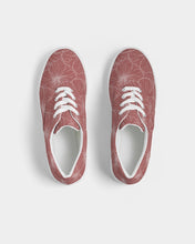 Load image into Gallery viewer, Hibiscus Women&#39;s Lace Up Canvas Shoe (Light Pink)
