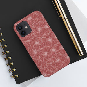 Hibiscus Phone Case (Light Pink)