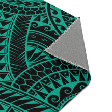 Load image into Gallery viewer, Tribal Area Rug (Teal)
