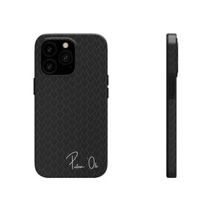 Spear Script Phone Case (Gray)