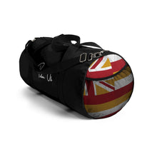 Load image into Gallery viewer, Kanaka Kollection Tribal Flag Duffel Bag (White)
