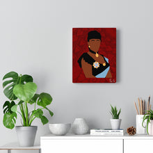 Load image into Gallery viewer, Queen Liliuokalani Canvas Gallery Wraps (Red)
