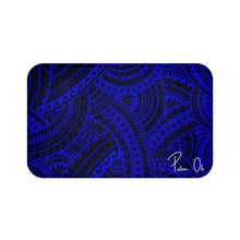 Load image into Gallery viewer, Tribal Bath Mat (Royal Blue)
