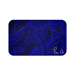 Tribal Bath Mat (Royal Blue)