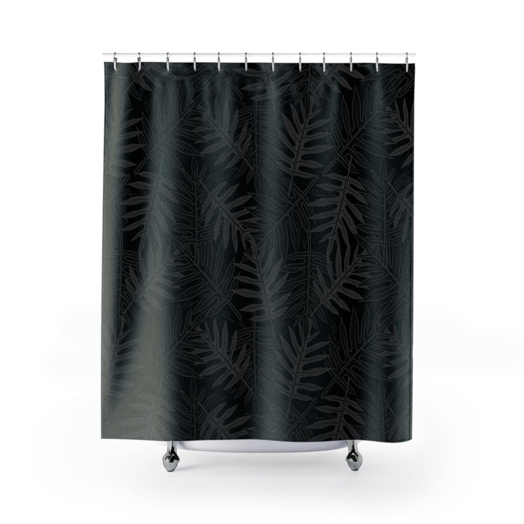 Laua’e Shower Curtain (Gray)