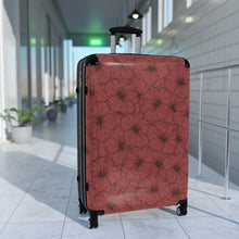 Load image into Gallery viewer, Hibiscus Suitcase (Pink)
