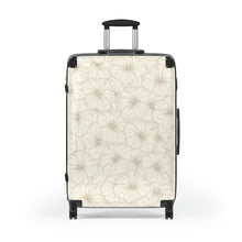 Load image into Gallery viewer, Hibiscus Suitcase (Off White)
