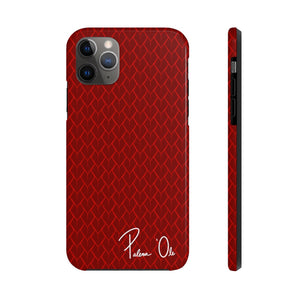 Spear Script Phone Case (Red)