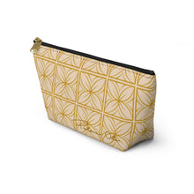 Load image into Gallery viewer, Lani Accessory Pouch w T-bottom (Yellow)
