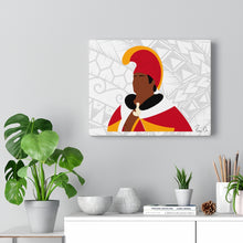 Load image into Gallery viewer, King Kamehameha I Canvas Gallery Wraps (White)
