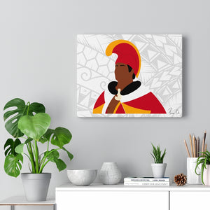 King Kamehameha I Canvas Gallery Wraps (White)