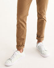 Load image into Gallery viewer, Men&#39;s Faux-Leather Tribal Sneaker (Cream)
