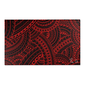 Tribal Area Rug (Red)