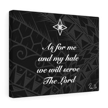 Load image into Gallery viewer, Scripture Canvas Gallery Wraps (Black)
