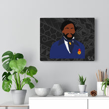 Load image into Gallery viewer, King Kamehameha III Canvas Gallery Wraps (Black)
