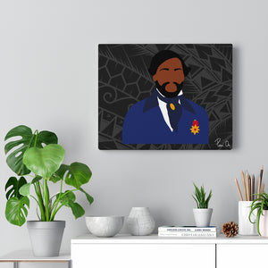 King Kamehameha III Canvas Gallery Wraps (Black)