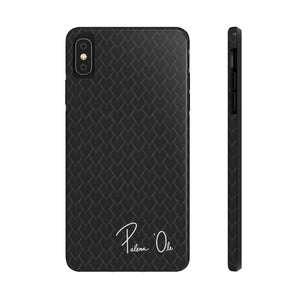 Spear Script Phone Case (Gray)