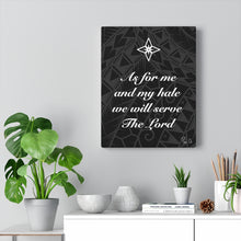 Load image into Gallery viewer, Scripture Canvas Gallery Wraps (Black)
