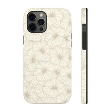 Load image into Gallery viewer, Hibiscus Phone Case (Off White)

