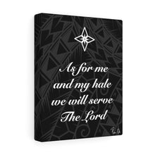 Load image into Gallery viewer, Scripture Canvas Gallery Wraps (Black)
