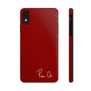 Spear Script Phone Case (Red)